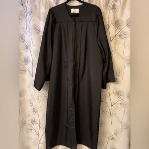 Black Graduation gown.